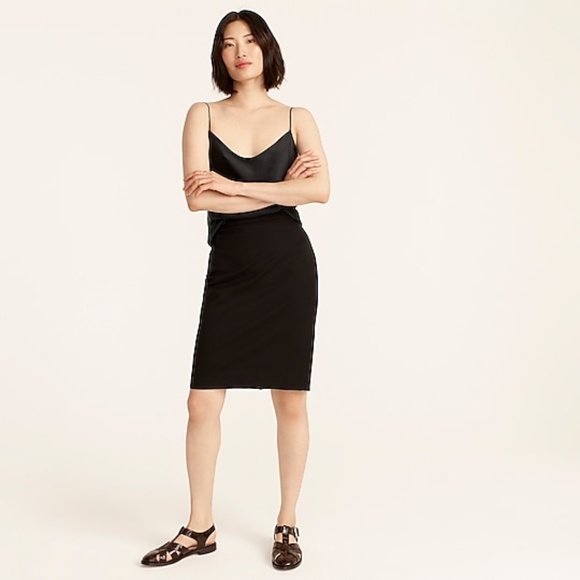 J Crew Black Pencil Skirt - Picture 4 of 5